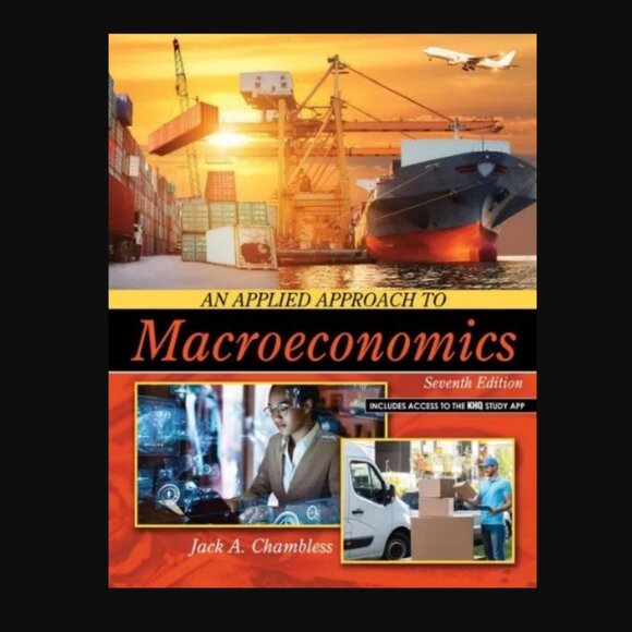 Kendall Hunt An Applied Approach to Macroeconomics 7th Edition Textbook - NWT - Picture 1 of 7
